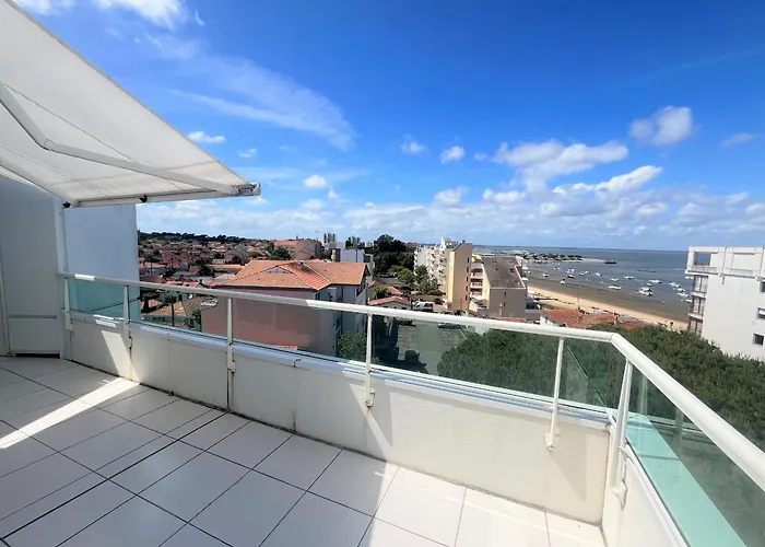Appartement A Arcachon, 4 Personnes, Vue Bassin, Parking - Fr-1-474-277